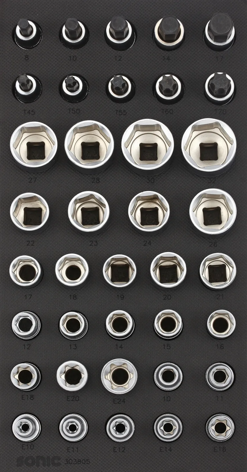 Bitsatz 1/2" SFS-S 38-tlg. – Produktbild