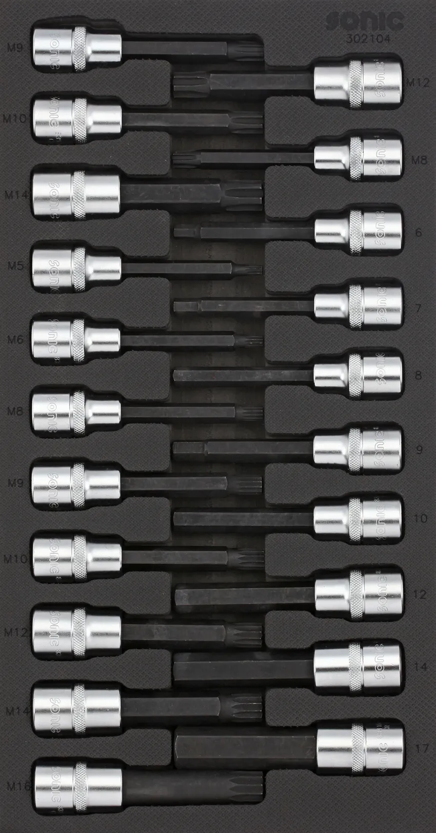 Bitsatz 1/2" SFS-S 21-tlg. – Produktbild