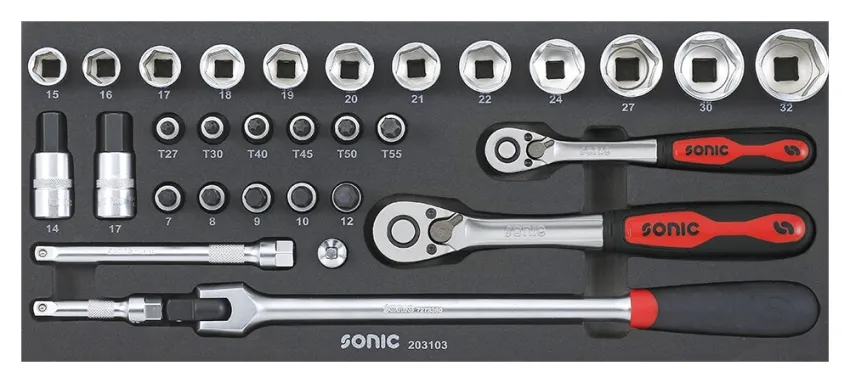 Kombinationssatz 3/8" SFS-XS 31-tlg. – v2 20191112