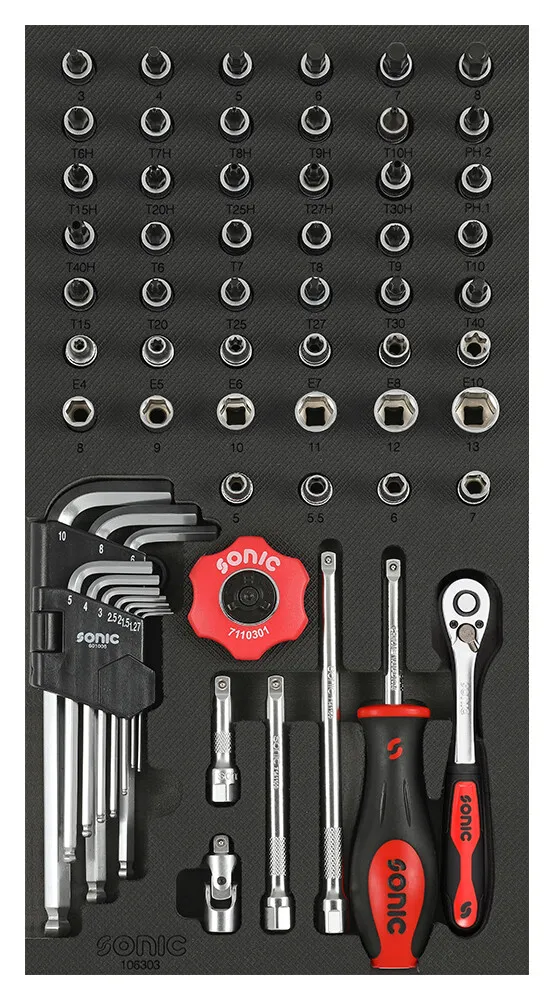 Nusssatz 1/4" 6-kant. SFS-S 63-tlg. – v3 20191112