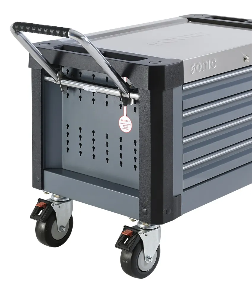 S9 Aufsatzbox mit Rollen 206-tlg. – Griff raising