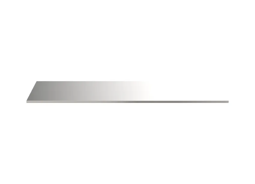 MSS+ Edelstahlarbeitsplatte 1781x650x20mm – 00