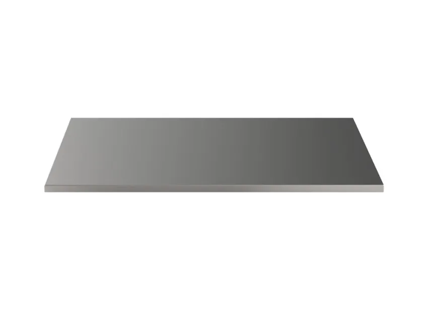 MSS+ Edelstahlarbeitsplatte 890x650x20mm – 00