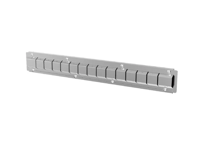 MSS+ Schubladenteiler geschlitzt vertikal 2-tlg. für 5089005 – (1)