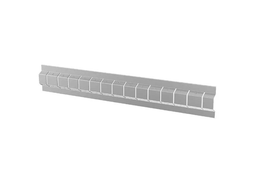 MSS+ Schubladenteiler Schlitz vertikal 2-tlg. Seite 5072005 – (1)