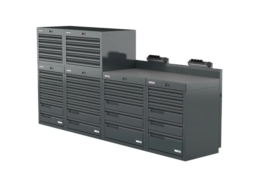 MSS+ Schrankwand halb hoch 3220mm – setup 10a 5770005