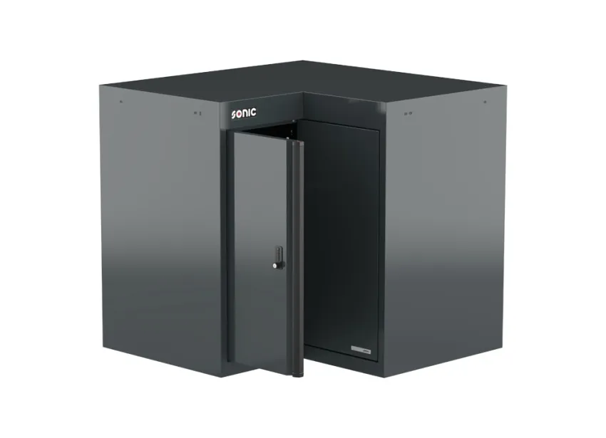 MSS+ Eckschrank 1060mm – linke Seite 07 geöffnet