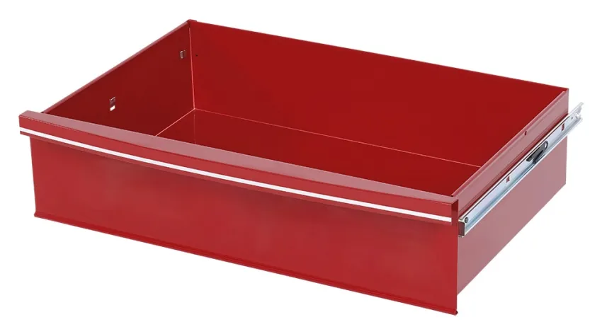 S10 große Schublade, rot, ohne Logo – Produktbild