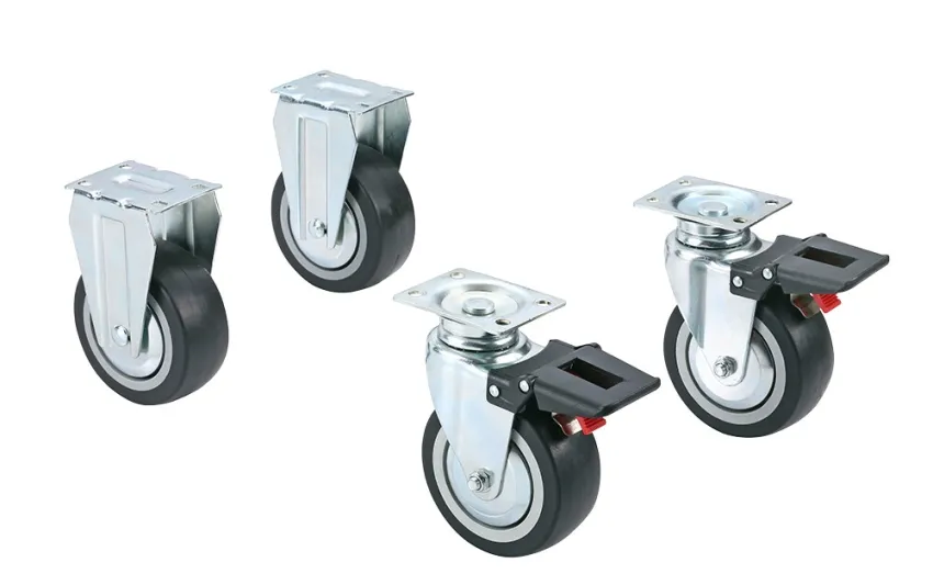 Rollensatz und Handgriff, S9 Aufsatzbox – Detailansicht