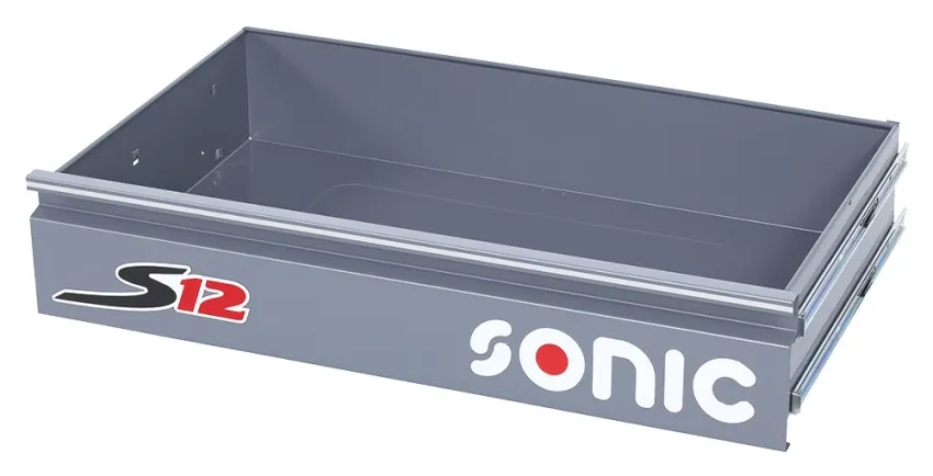 S12 große Schublade , dunkelgrau, L747 x B440 x H140mm – Produktbild