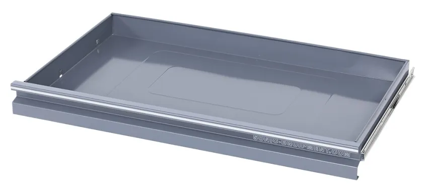 S12 kleine Schublade , dunkelgrau, L747 x B440 x H60mm – Produktbild