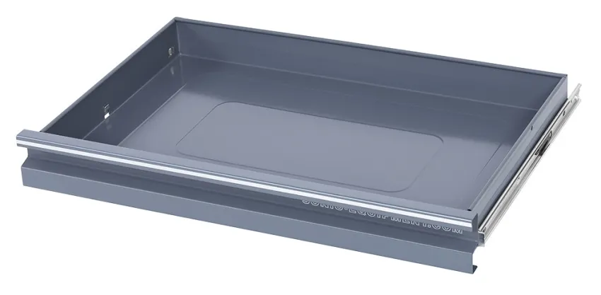 S9 kleine Schublade, dunkelgrau, L579 x B378 x H62mm – Produktbild