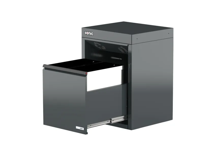 MSS+ Abfallschrank 720mm – 07 geöffnet