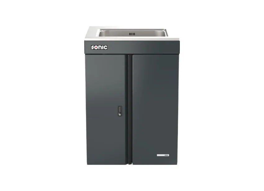 MSS+ Aufbewahrungsschrank mit Waschbecken Doppeltür 720mm – 00