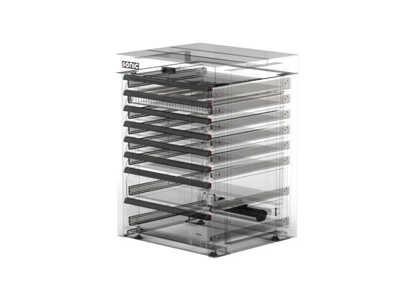 MSS+ Schubladenschrank mit 8 Schubladen 720mm – option 2 xray