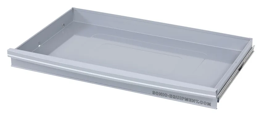 S11 kleine Schublade, grau, L750 x B435 x H60mm – Produktbild