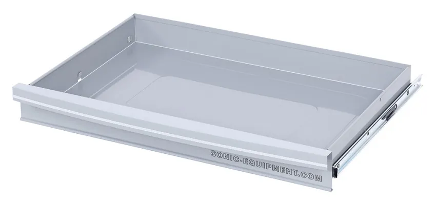 S10 kleine Schublade, grau, L577 x B377 x H60mm – Produktbild