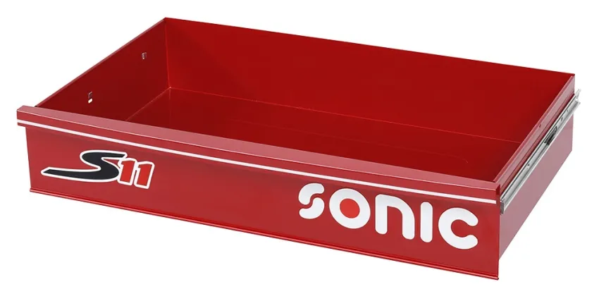 S11 große Schublade , rot, L750 x B435 x H140mm – Produktbild