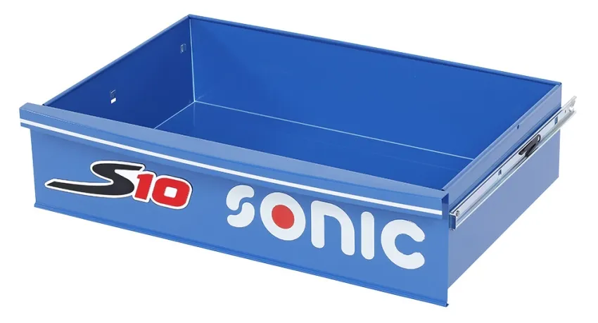 S10 große Schublade , blau, L577 x B377 x H140mm – Produktbild