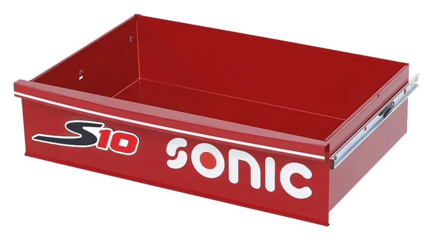 S10 große Schublade , rot, L577 x B377 x H140mm – Produktbild