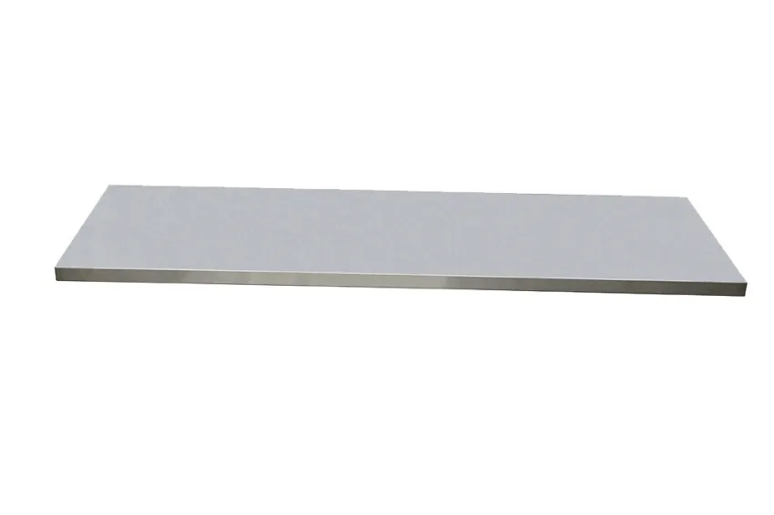 MSS Edelstahlarbeitsplatte extra tief 1690x570x38mm – Produktbild