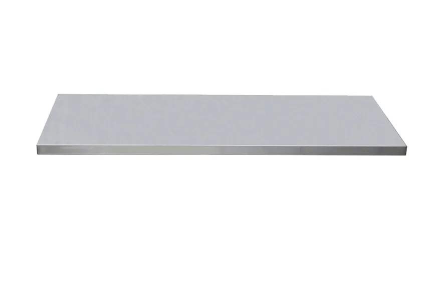 MSS Edelstahlarbeitsplatte extra tief 1348x570x38mm – Produktbild