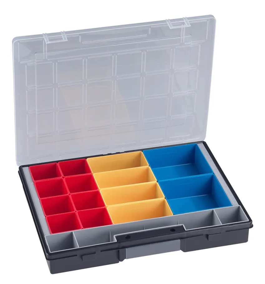 Sortimentkasten, 15 lose Einsätze (370x295x55mm) – Produktbild