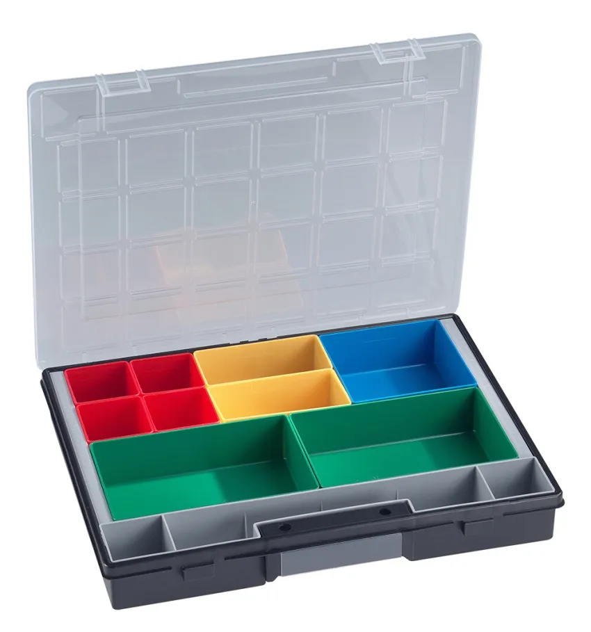 Sortimentkasten, 10 lose Einsätze (370x295x55mm) – Produktbild