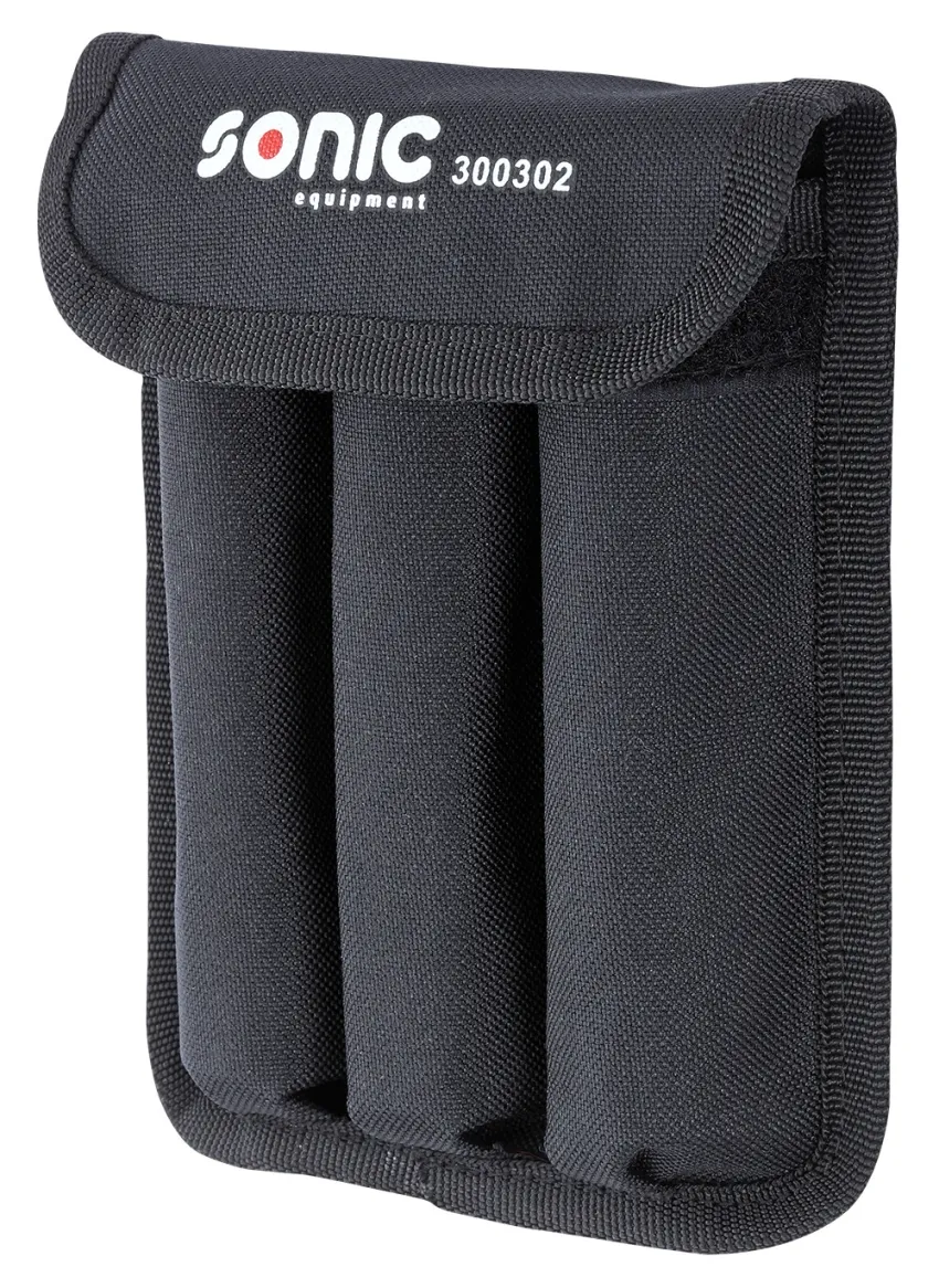 Kraft-Stecknusssatz 1/2" 3-tlg. – in pouch bag