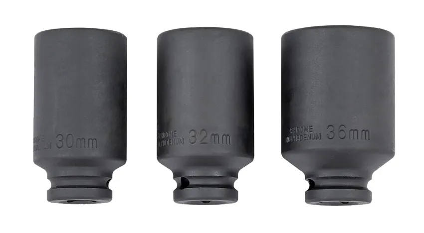 Kraft-Stecknuss 1/2" lang 12-kant 32mm – parts