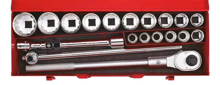 Stecknusssatz 3/4" 12-kant 20-tlg. – Produktbild