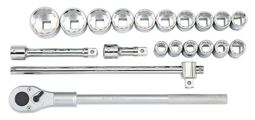 Stecknusssatz 3/4" 12-kant 20-tlg. – parts