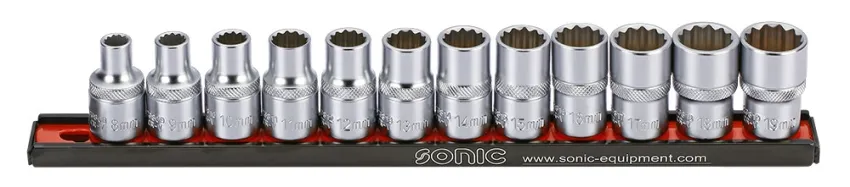 Stecknusssatz 1/2" 12-kant auf Steckleiste 12-tlg. – v2 20190506