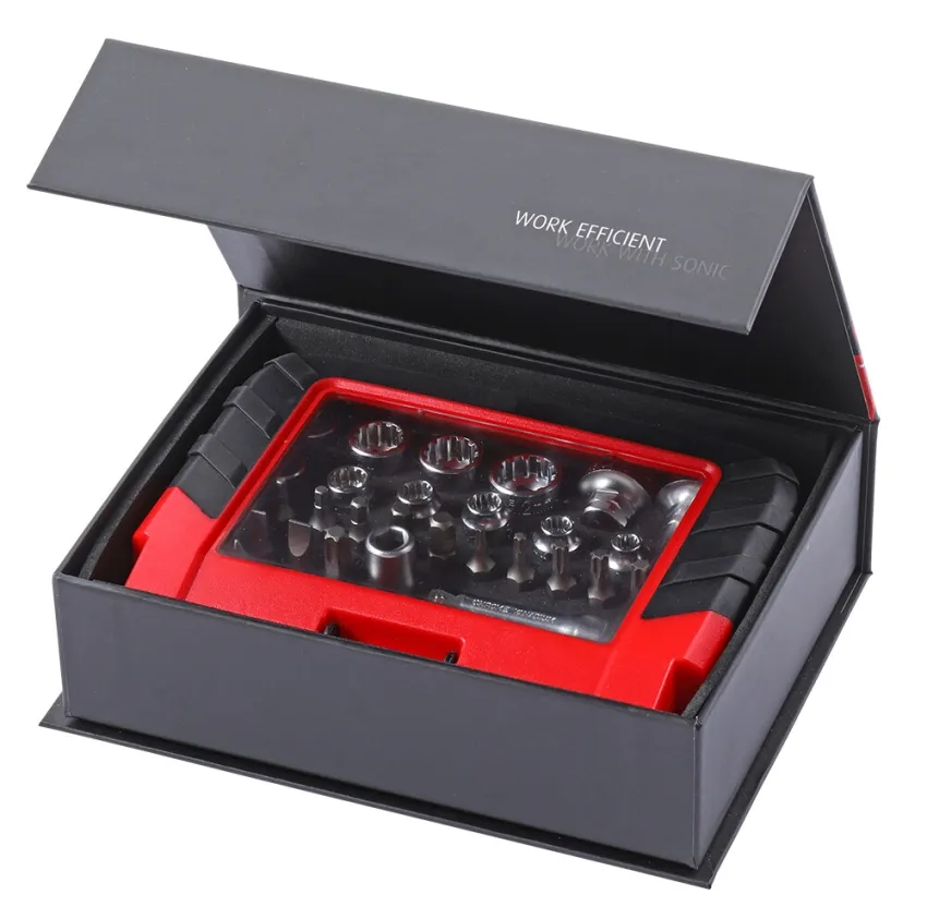 Stecknuss- und Bitsatz 1/4" 36-tlg. – in box
