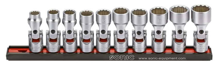 Kardan-Stecknusssatz 3/8" 12-kant auf Steckleiste 10-tlg. – v2 20190506