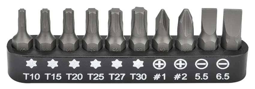 Bitsatz 1/4" 10-tlg. – Produktbild
