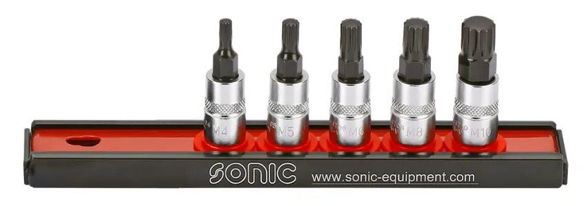 Bitsatz 1/4" Vielzahn auf Steckleiste 5-tlg. – v2 20190506